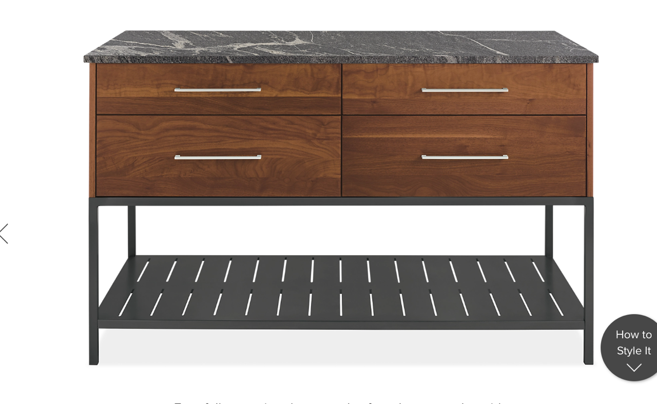 BOOKER KITCHEN ISLAND-ROOM AND BOARD